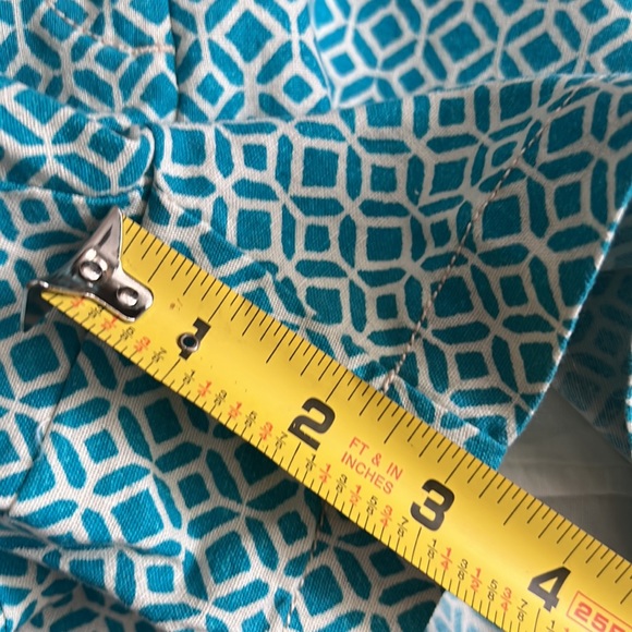 LOFT Geometric Pattern Shorts - Picture 7 of 7